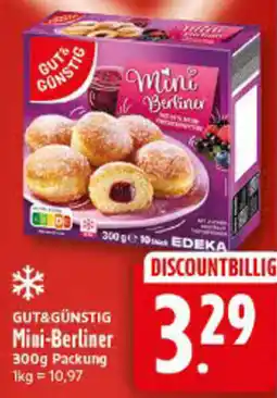Elli Markt GUT&GÜNSTIG Mini-Berliner Angebot