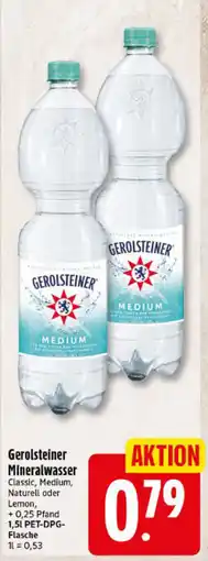 Elli Markt Gerolsteiner Mineralwasser Medium Angebot