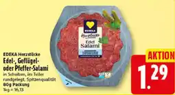 Elli Markt EDEKA Herzstücke Edel-Salami Angebot