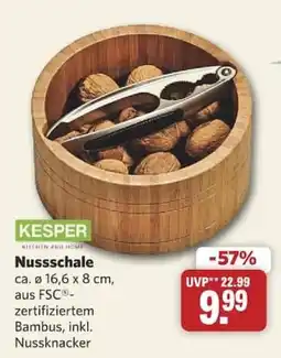 Combi KESPER Nusschale Angebot