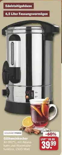 Combi GOURMETmaxx Glühweinkocher Angebot