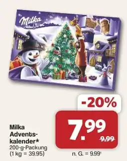 Famila Nord West Milka Adventskalender* Angebot