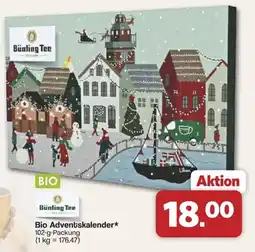 Famila Nord West Bünting Tee Bio Adventskalender* Angebot
