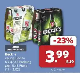 Combi Beck's Angebot