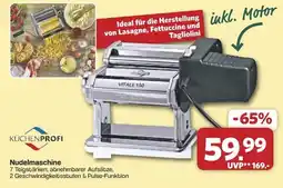 Famila Nord West KÜCHENPROFI Nudelmaschine Angebot