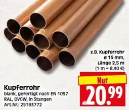 Herkules Baumarkt Kupferrohr Angebot
