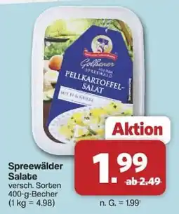 Famila Nord West Golbener Spreewälder Salate Angebot