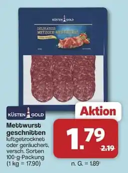 Famila Nord West KÜSTEN GOLD Mettwurst Angebot