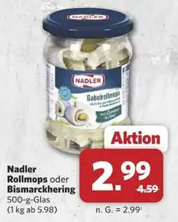 Combi Nadler Rollmops oder Bismarckhering Angebot