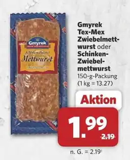 Combi Gmyrek Tex-Mex Zwiebelmettwurst Angebot