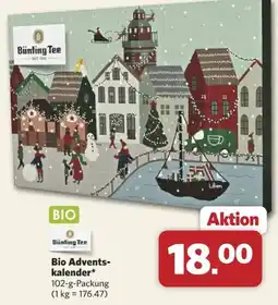 Combi Bünting Tee Bio Adventskalender* Angebot