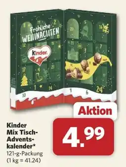 Combi Kinder Mix Tisch-Adventskalender Angebot