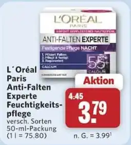 Combi L'Oréal Paris Anti-Falten Expert Feuchtigkeitspflege Angebot