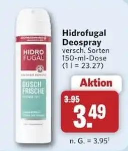 Combi Hidrofugal Deospray Angebot
