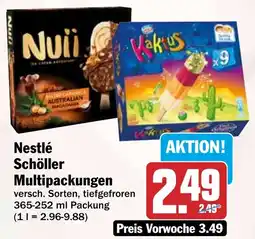 HIT Nestlé Schöller Multipackungen Angebot