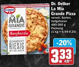HIT Dr. Oetker La Mia Grande Pizza Angebot