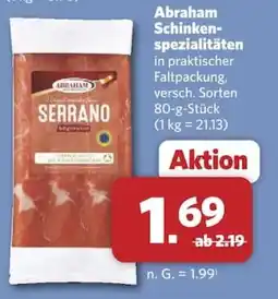 Combi Abraham Serrano Angebot