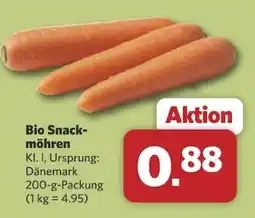 Combi Bio Snack-möhren Angebot