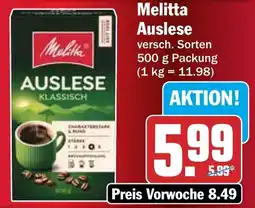 HIT Melitta Auslese Angebot
