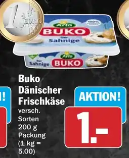 HIT Buko Dänischer Frischkäse Angebot