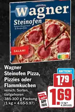 HIT Wagner Steinofen Pizza Angebot