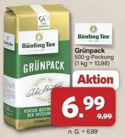 Famila Nord West Bünting Tee Grünpack Angebot