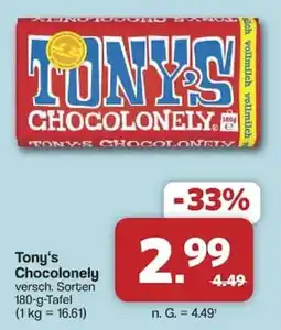 Famila Nord West Tony's Chocolonely Angebot