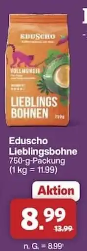 Famila Nord West Eduscho Lieblingsbohne Angebot