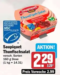 HIT Saupiquet Thunfischsalat Angebot