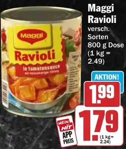 HIT Maggi Ravioli Angebot