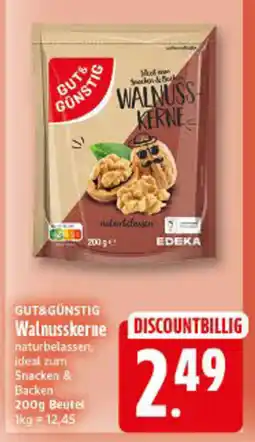 Elli Markt GUT&GÜNSTIG Walnusskerne Angebot