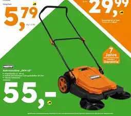 Globus Baumarkt PRIMASTER Kehrmaschine „PKM 65“ Angebot