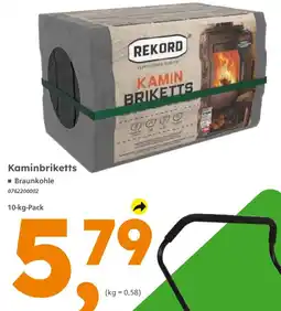 Globus Baumarkt REKORD Kaminbriketts Angebot