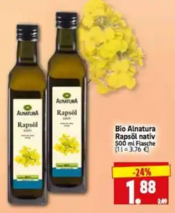 Edeka Herkules Alnatura Rapsöl nativ Angebot