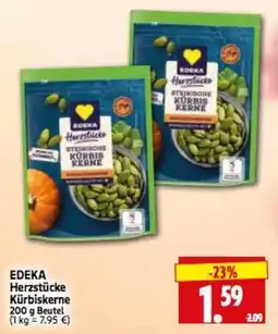 Edeka Herkules EDEKA Herzstücke Kürbiskerne Angebot