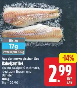 EDEKA Wucherpfennig Kabeljaufilet Angebot