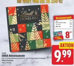EDEKA Wucherpfennig Lindt EDEKA-Adventskalender Angebot