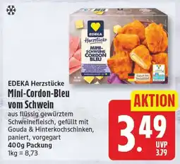 EDEKA Wucherpfennig EDEKA Herzstücke Mini-Cordon-Bleu vom Schwein Angebot