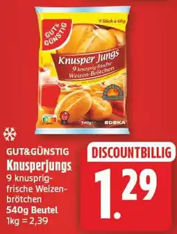 EDEKA Wucherpfennig GUT&GÜNSTIG Knusperjungs Angebot