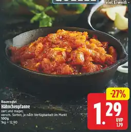 EDEKA Wucherpfennig Bauerngut Hähnchenpfanne Angebot