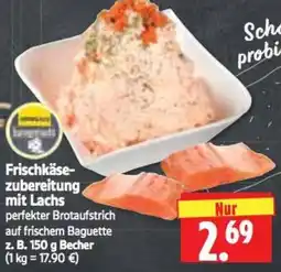 Edeka Herkules Frischkäsezubereitung mit Lachs Angebot