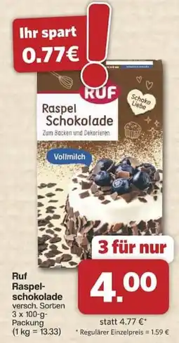 Famila Nord West Ruf Raspelschokolade Angebot