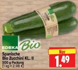 Edeka Herkules EDEKA Bio Spanische Bio Zucchini KL. II Angebot