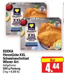 Edeka Herkules EDEKA Herzstücke XXL Schweineschnitzel Wiener Art Angebot