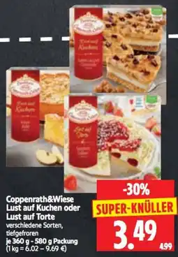 Edeka Herkules Coppenrath&Wiese Lust auf Kuchen oder Lust auf Torte Angebot