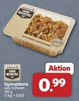 Famila Nord West Goldmarie HAND WERKEREI Gyrospfanne vom Schwein Angebot