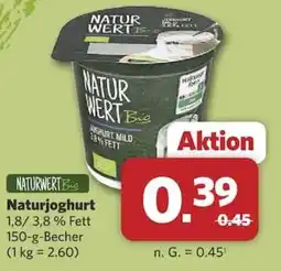 Combi Naturwert Bio Naturjoghurt Angebot