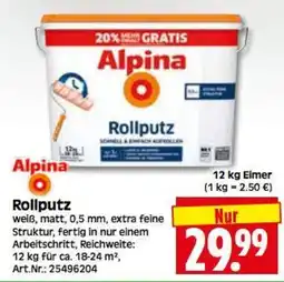Herkules Baumarkt Alpina Rollputz Angebot