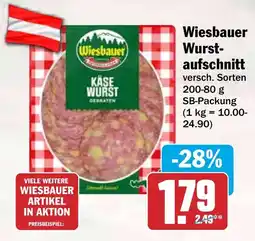 HIT Wiesbauer Wurst-aufschnitt Angebot