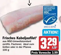 HIT Frisches Kabeljaufilet Angebot